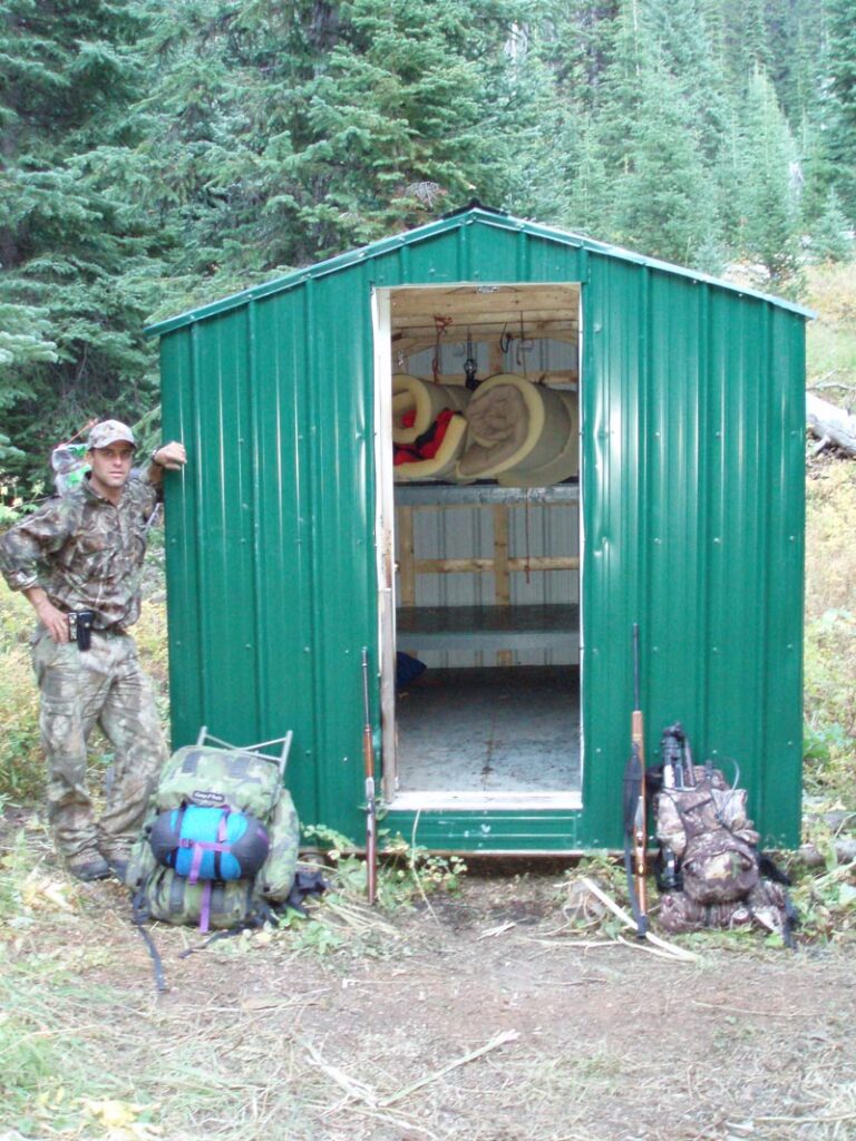 Mountain-hunting-shack