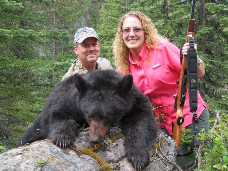 Lady-black-bear-hunter