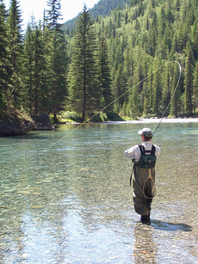 fisherman-fly-fishing-in-british-Columbia